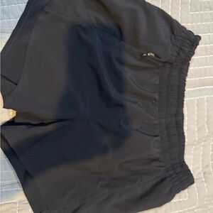 Girls Black Casual athletic Shorts